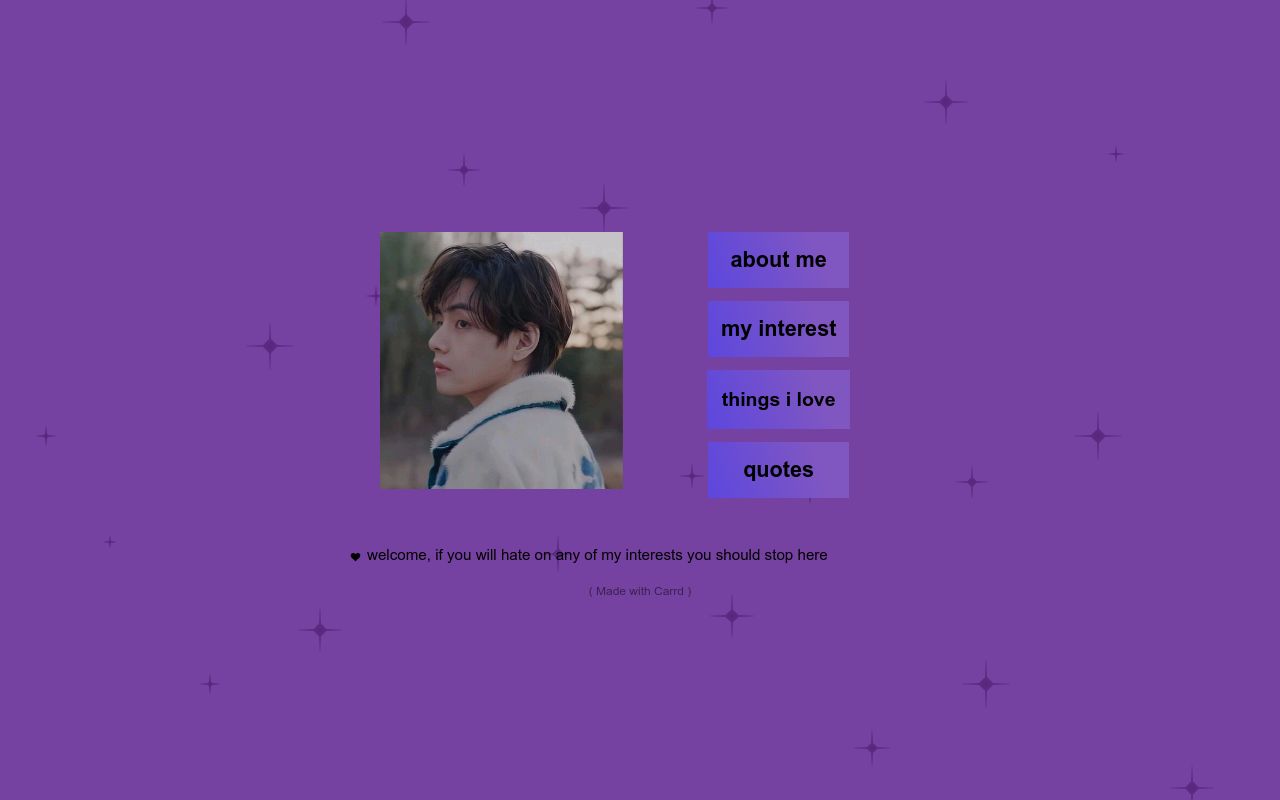 Carrd profile picture for @malouka
